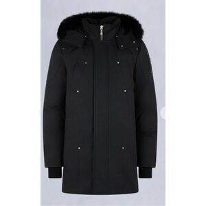 MOOSE kNUCKLES original Shearling trim, Sterling parka size medium